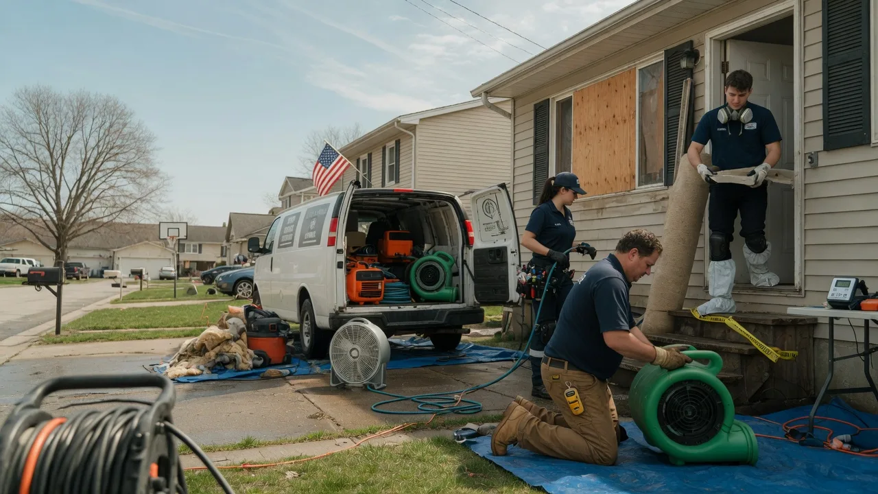 Water Damage Restoration in Granville, WV near me
